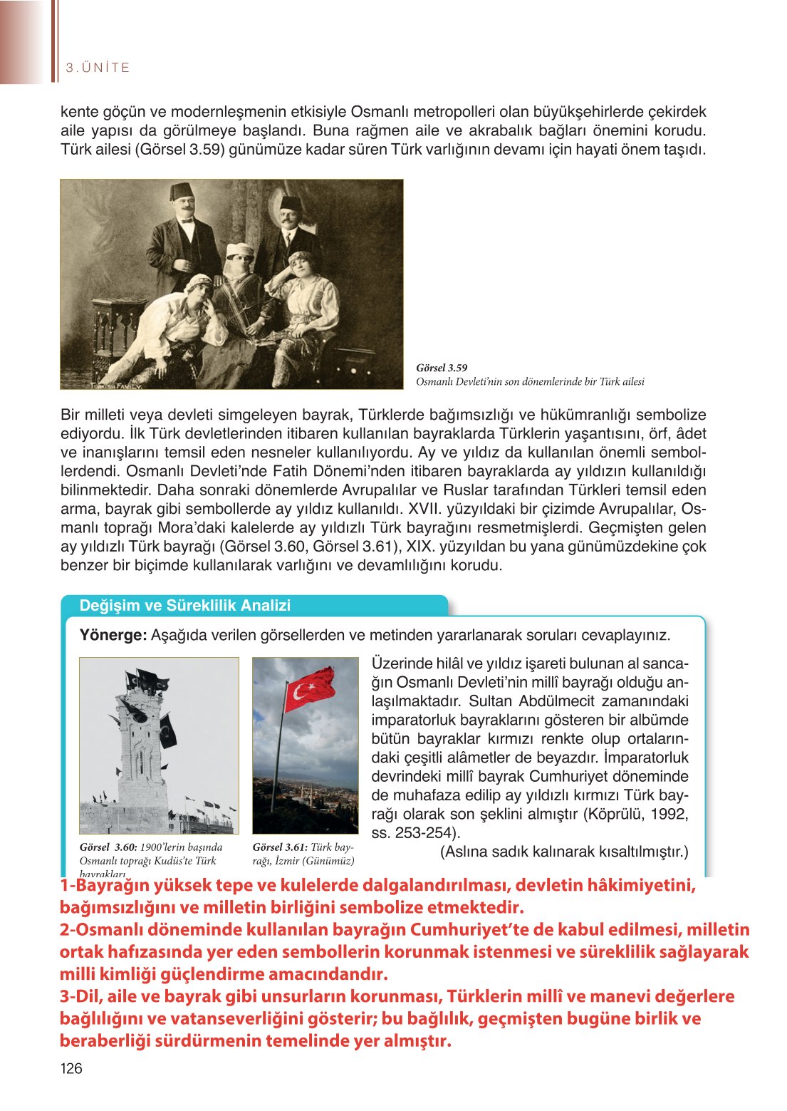 11. Sınıf Meb Yayınları Tarih Ders Kitabı Sayfa 126 Cevapları