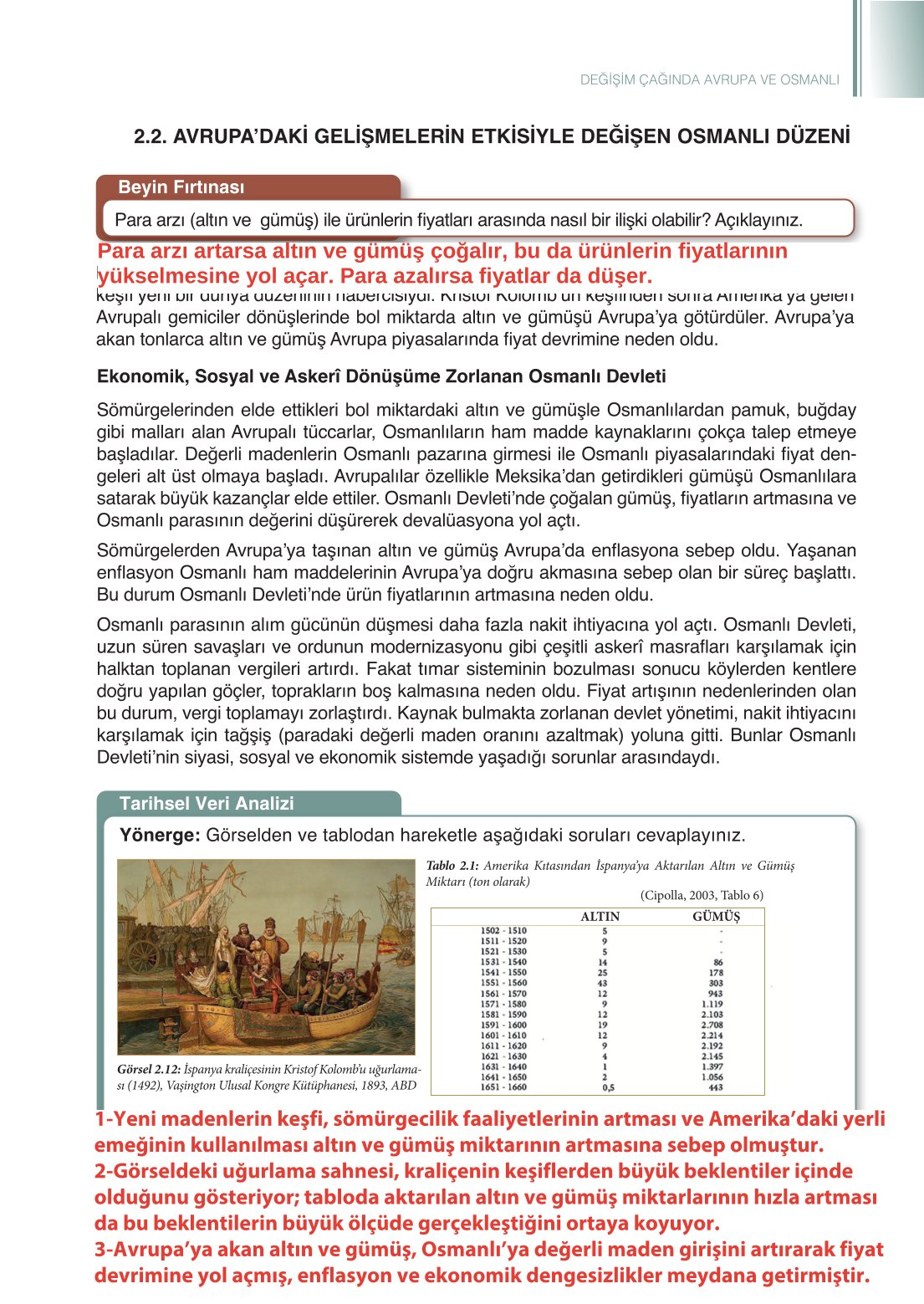 11. Sınıf Meb Yayınları Tarih Ders Kitabı Sayfa 59 Cevapları