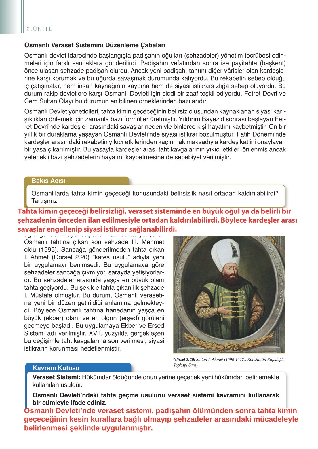 11. Sınıf Meb Yayınları Tarih Ders Kitabı Sayfa 68 Cevapları
