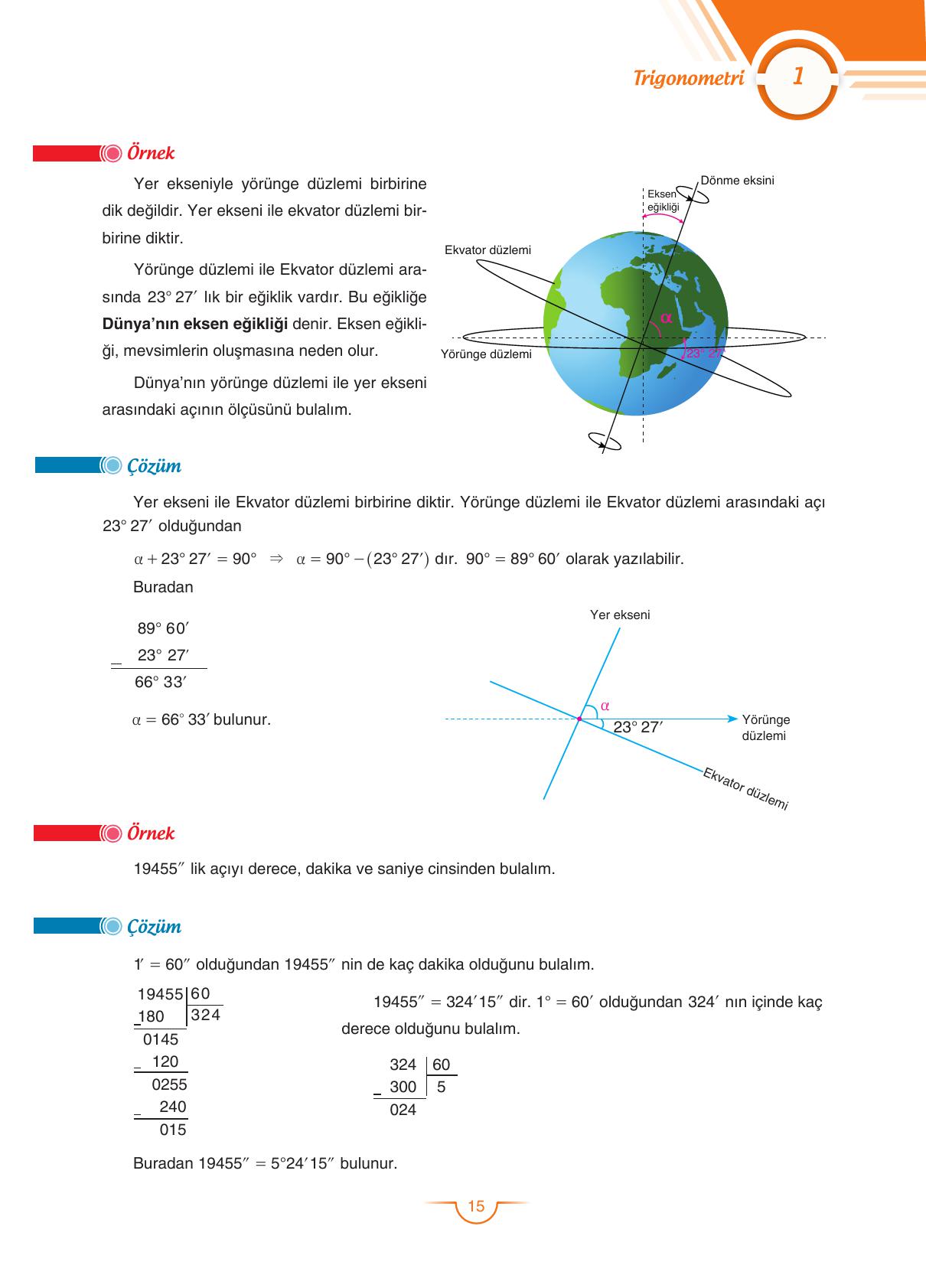 11. Sınıf Sdr Dikey Yayıncılık Matematik Ders Kitabı Sayfa 16 Cevapları