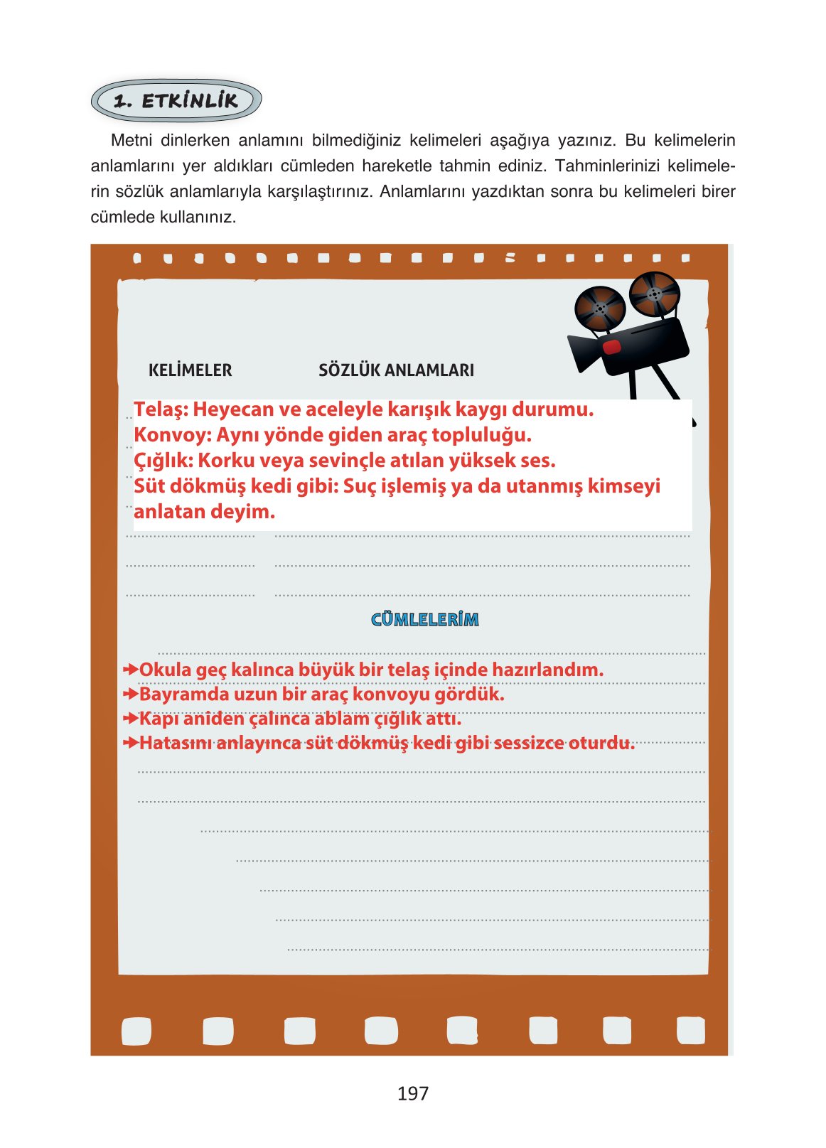 4. Sınıf Ada Yayıncılık Türkçe Ders Kitabı Sayfa 197 Cevapları 4. Sınıf Ada Yayıncılık Türkçe Ders Kitabı Sayfa 197 Cevapları