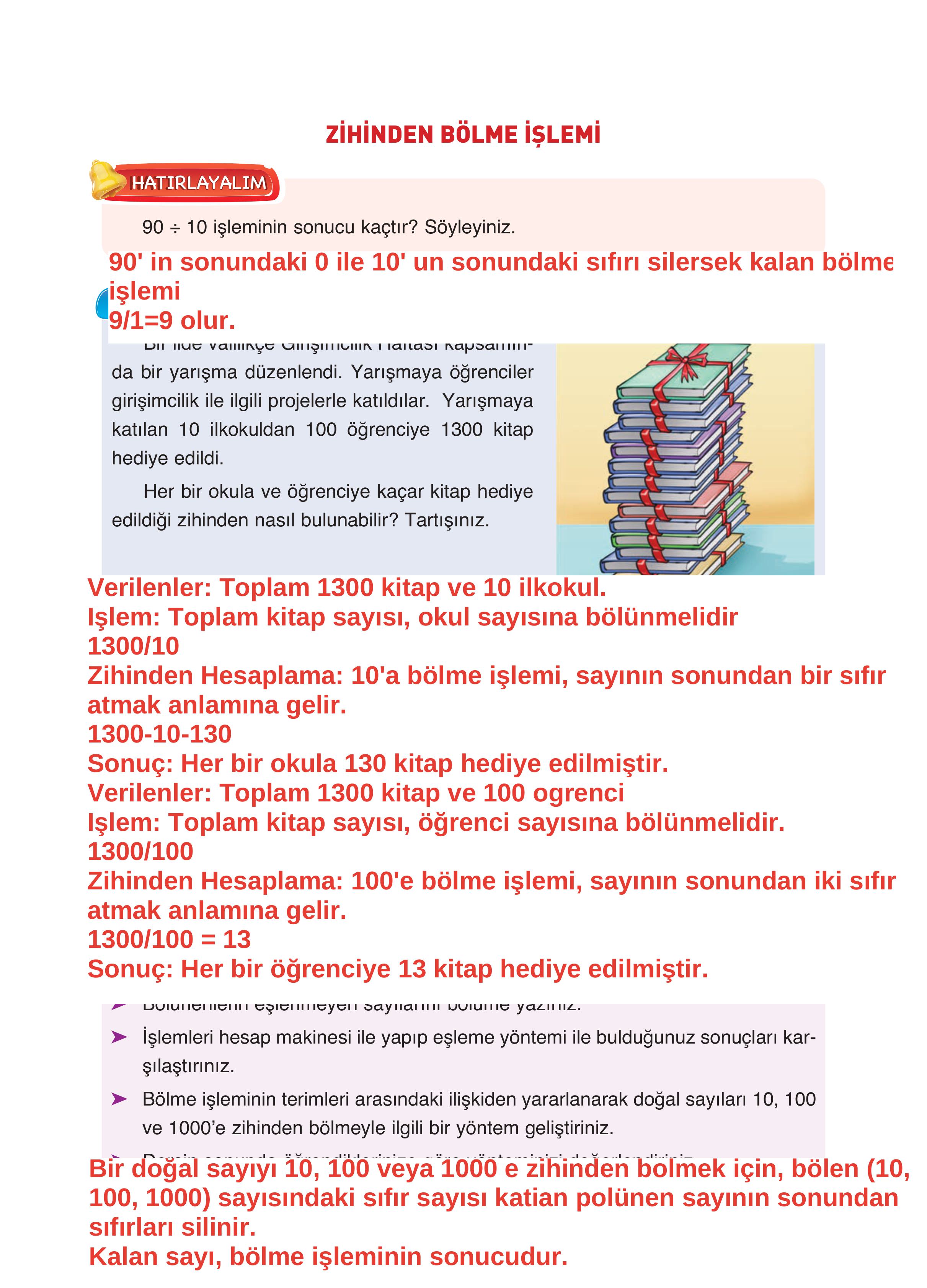 4. Sınıf Fersa Yayınları Matematik Ders Kitabı Sayfa 103 Cevapları 4. Sınıf Fersa Yayınları Matematik Ders Kitabı Sayfa 103 Cevapları