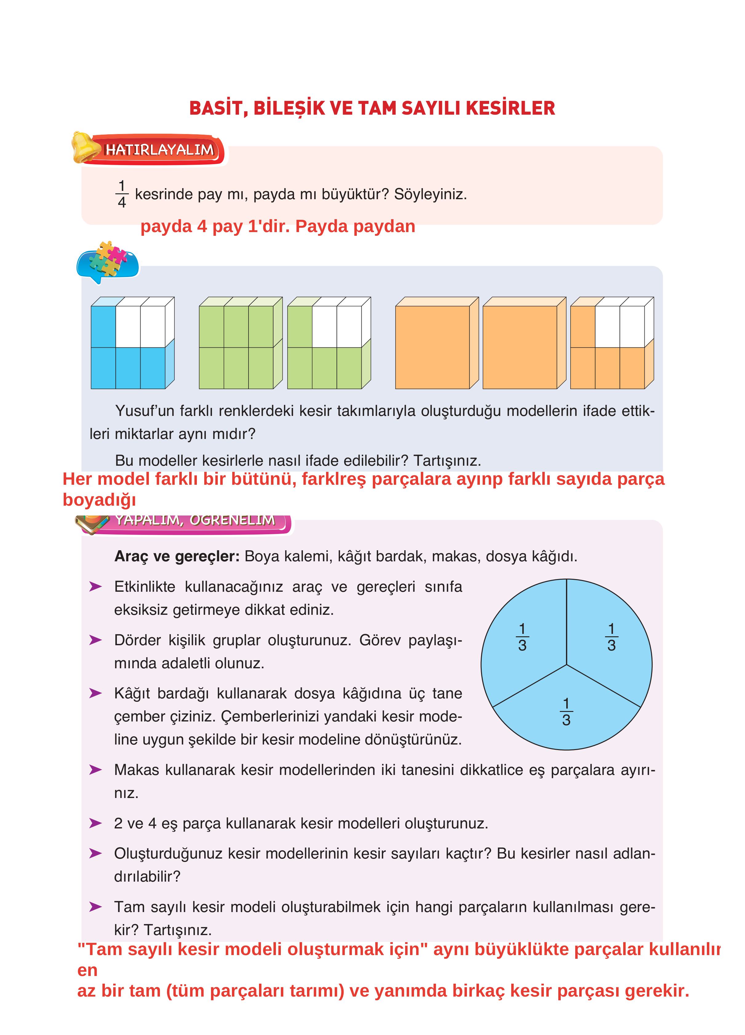 4. Sınıf Fersa Yayınları Matematik Ders Kitabı Sayfa 130 Cevapları 4. Sınıf Fersa Yayınları Matematik Ders Kitabı Sayfa 130 Cevapları