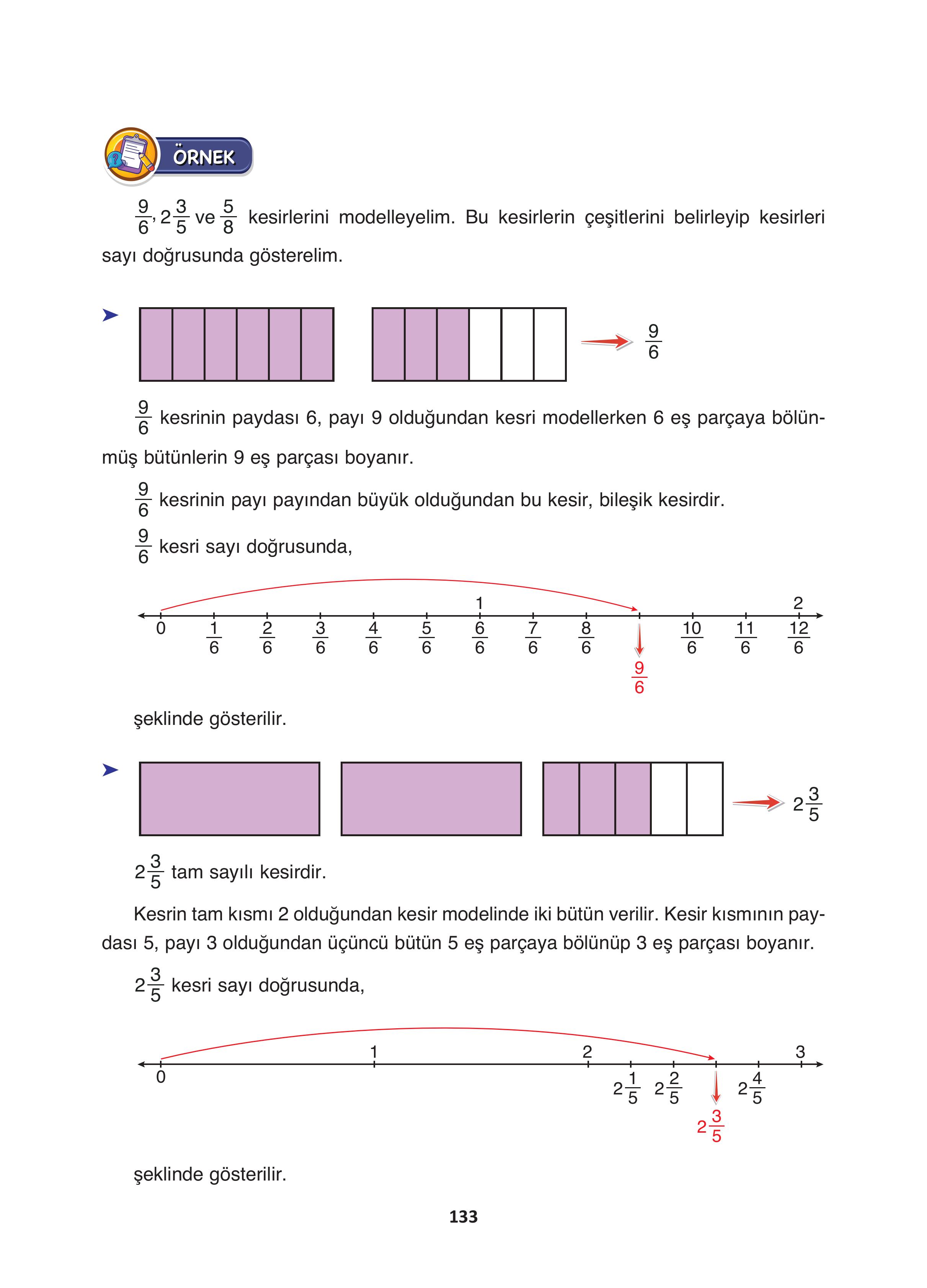 4. Sınıf Fersa Yayınları Matematik Ders Kitabı Sayfa 133 Cevapları