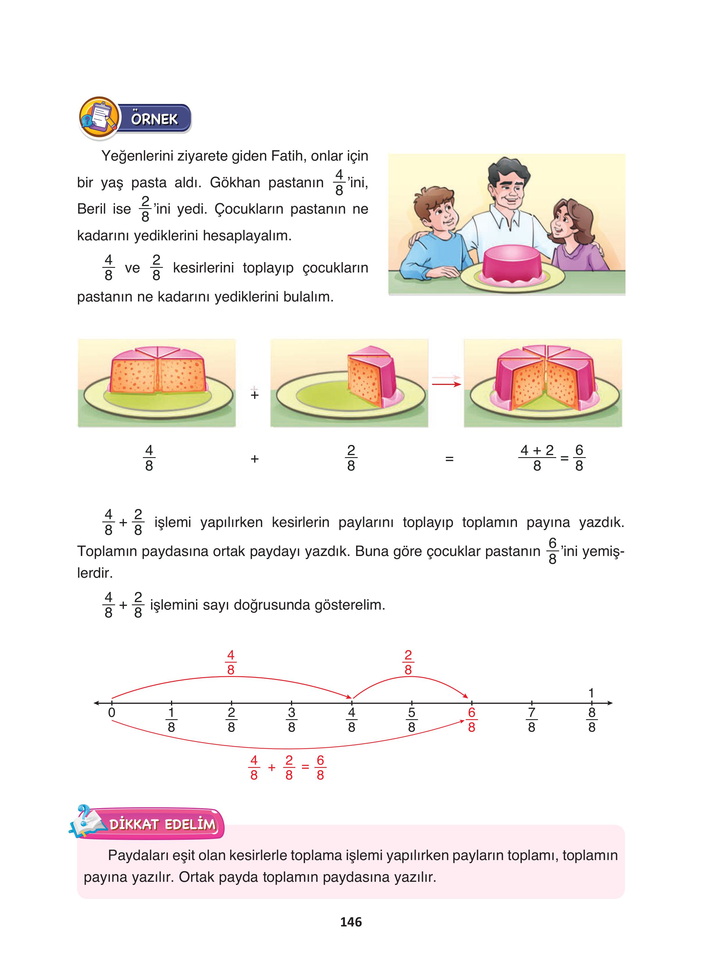 4. Sınıf Fersa Yayınları Matematik Ders Kitabı Sayfa 146 Cevapları
