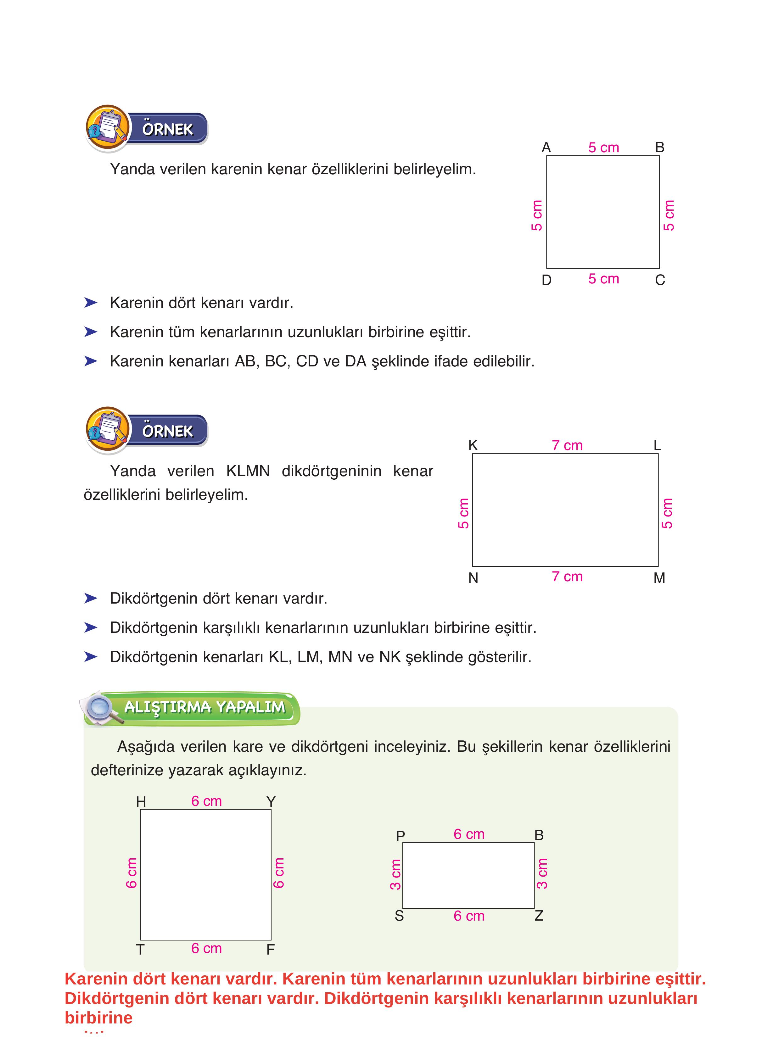 4. Sınıf Fersa Yayınları Matematik Ders Kitabı Sayfa 192 Cevapları