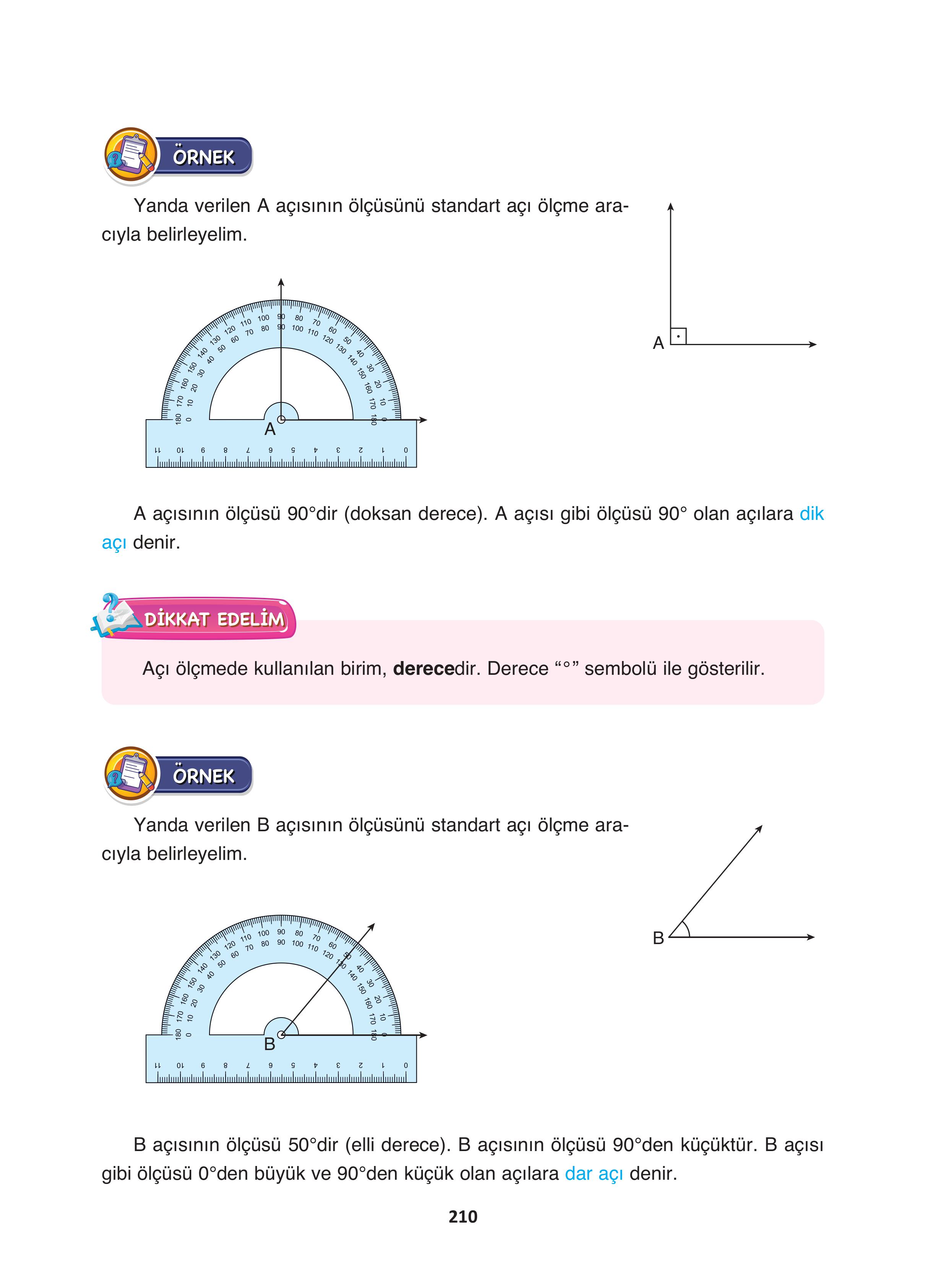 4. Sınıf Fersa Yayınları Matematik Ders Kitabı Sayfa 210 Cevapları