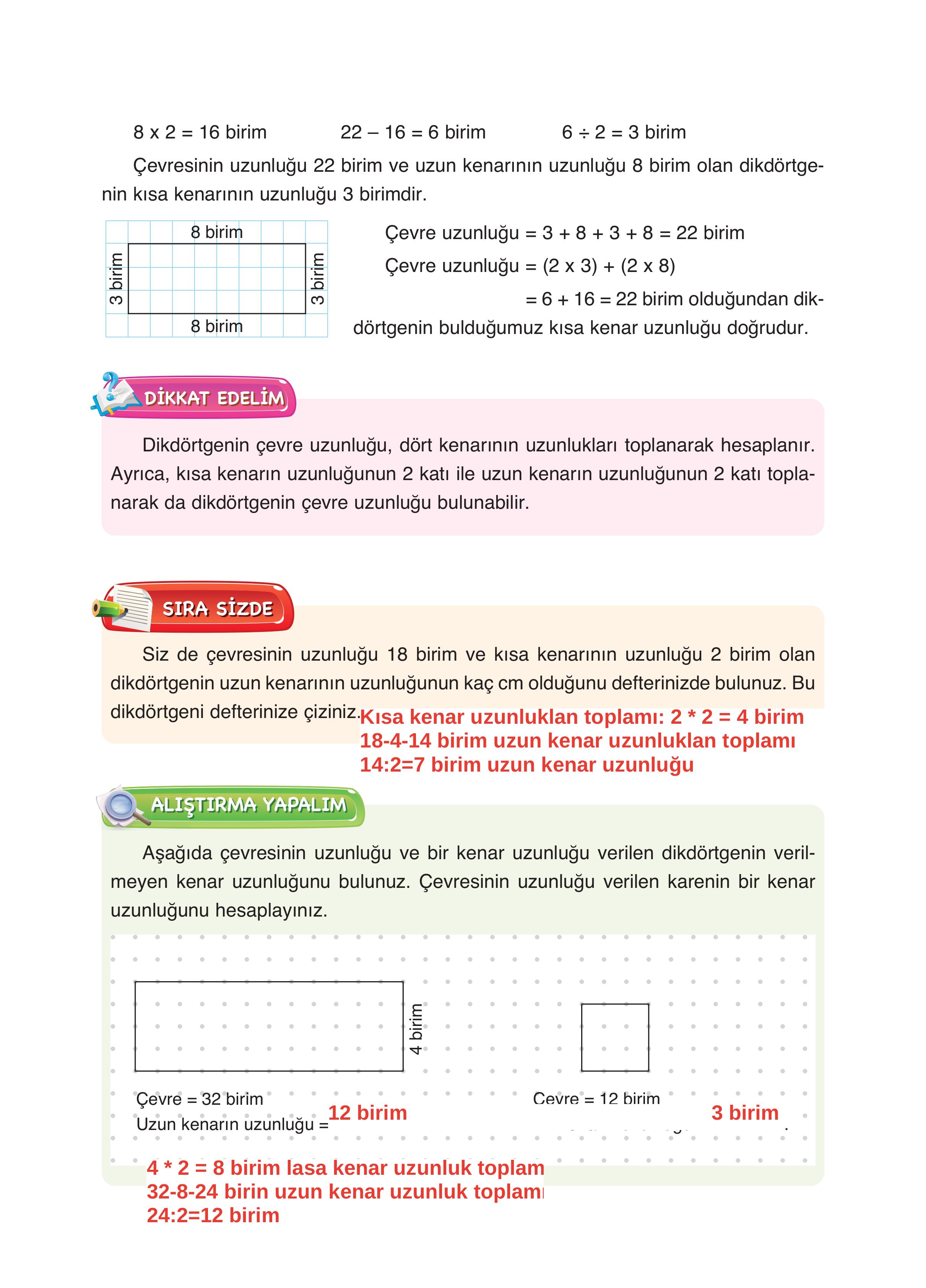 4. Sınıf Fersa Yayınları Matematik Ders Kitabı Sayfa 240 Cevapları 4. Sınıf Fersa Yayınları Matematik Ders Kitabı Sayfa 240 Cevapları