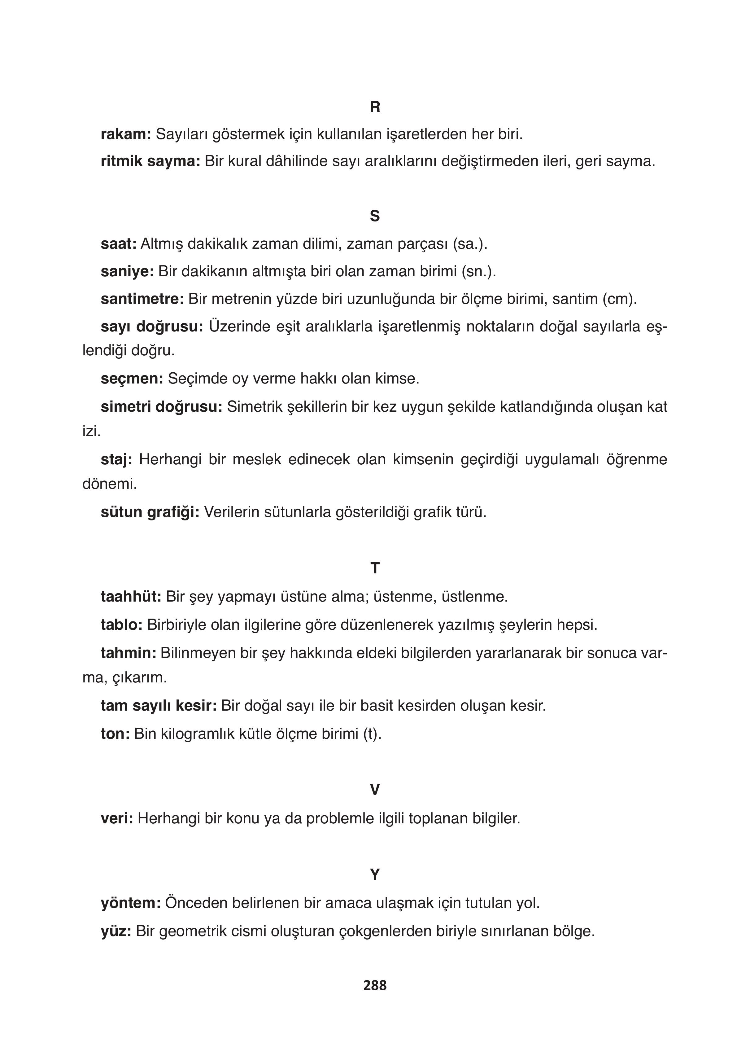 4. Sınıf Fersa Yayınları Matematik Ders Kitabı Sayfa 288 Cevapları 4. Sınıf Fersa Yayınları Matematik Ders Kitabı Sayfa 288 Cevapları