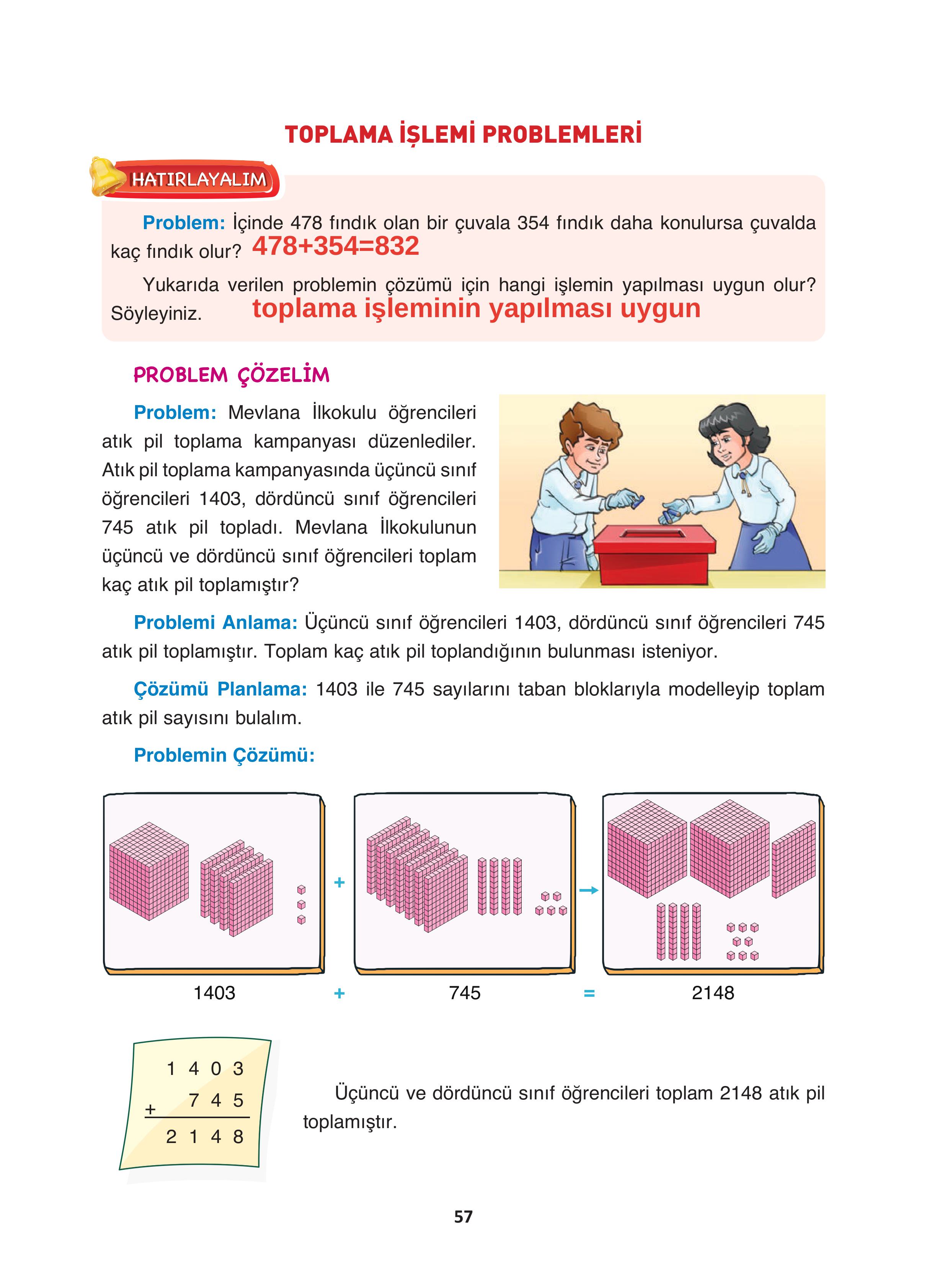 4. Sınıf Fersa Yayınları Matematik Ders Kitabı Sayfa 57 Cevapları 4. Sınıf Fersa Yayınları Matematik Ders Kitabı Sayfa 57 Cevapları